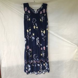 Floral Sleeveless Maxi Dress Croft and Barrow XL